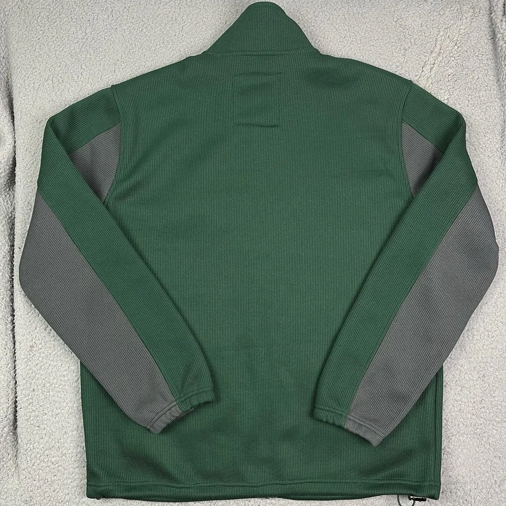 GREEN BAY‎ PACKERS DRAW PLAY JACKET FLEECE NFL FOOTBALL GREEN & GRAY G-III Sz XL